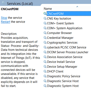 code42 cannot connect to its background service