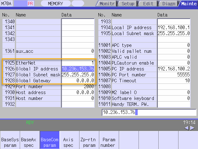 Mitsubishi M70 ipV4