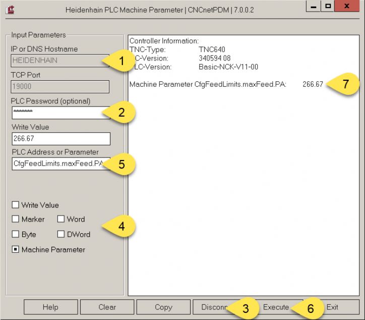 Write Tnc Plc Data Heidenhain Support Inventcom